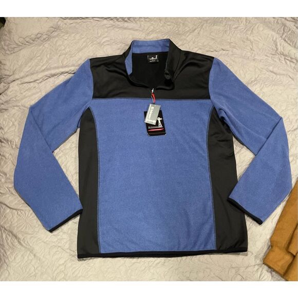 RK Performance Blue and Black Men’s Jacket Large New - Picture 1 of 5